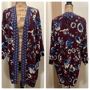 Xhilaration Ladies OPEN FRONT Cardigan Boho XS/S